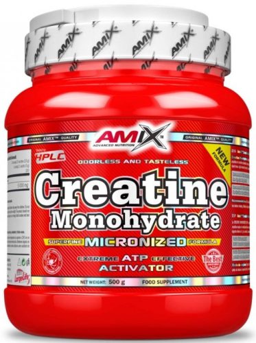 AMIX Creatine Monohydrate Powder 500g Unflavored (Ízesítetlen)