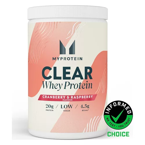 Myprotein Clear Whey Protein Isolate 488g Cranberry & Raspberry (Vörösáfonya Málna)