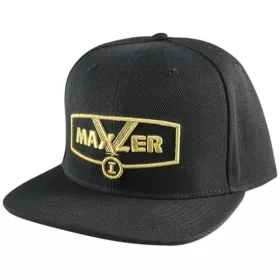   Maxler Maxler Baseball Cap (Baseball Sapka) Black with Gold Logo (Fekete Arany Logó)