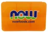Now Foods Orange Pillbox Kapszulatartó