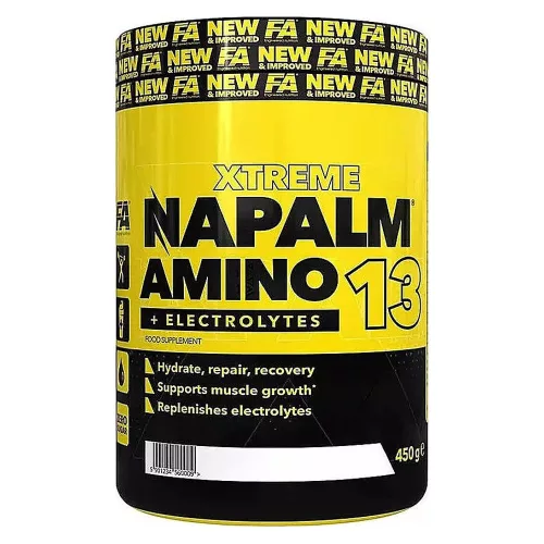 Fitness Authority Xtreme Napalm Amino13 450g Fruit Punch (Gyümölcspuncs)