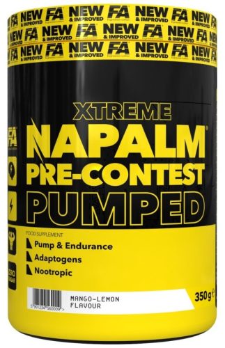 Fitness Authority Xtreme Napalm Pre-Contest Pumped 350g Blue Raspberry (Kék Málna)