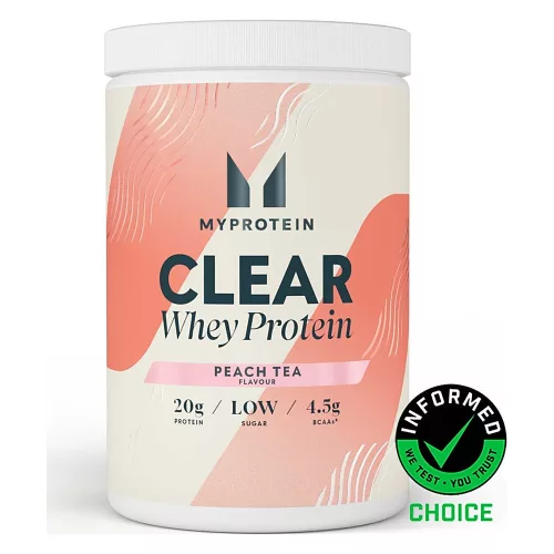Myprotein Clear Whey Protein Isolate 488g Peach Tea (Barackos Tea)