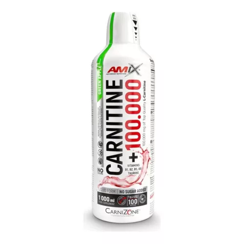 AMIX Liquid Carnitine 100.000 mg 1000ml Green Apple (Zöldalma)