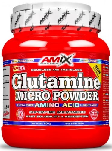 AMIX L-Glutamine 500g Unflavored (Ízesítetlen)