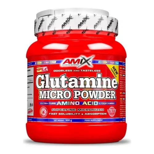 AMIX L-Glutamine 500g Unflavored (Ízesítetlen)