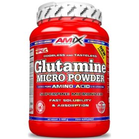 AMIX L-Glutamine 1000g Unflavored (Ízesítetlen)
