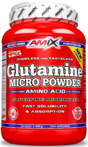 AMIX L-Glutamine 1000g Unflavored (Ízesítetlen)