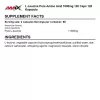 AMIX L-Leucine Pure Amino Acid 1000mg 120 Caps 120 Kapszula