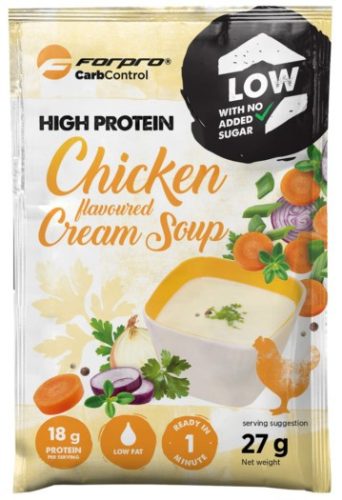 Forpro High Protein Chicken Cream Soup 27g (Csirke Leves)