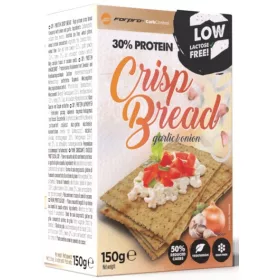 Forpro 30% Protein Crisp Bread Garlic & Onion 10x150g