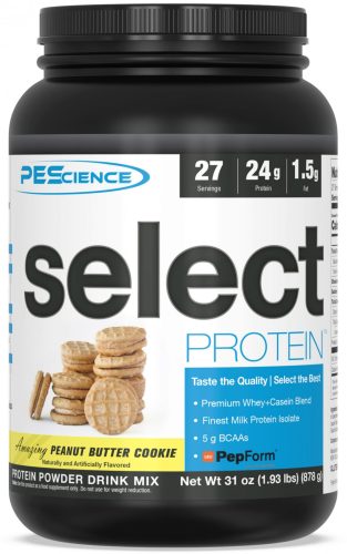 PEScience Select Protein 864g Peanut Butter Cookie (Mogyoróvaj Sütemény)