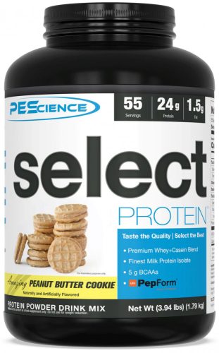 PEScience Select Protein 1710g Peanut Butter Cookie (Mogyoróvaj Sütemény)