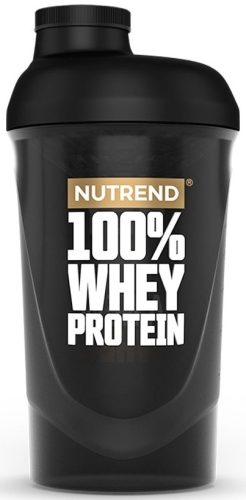 Nutrend Shaker 100% Whey Protein 600ml Black (Fekete)
