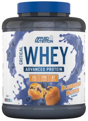 Applied Nutrition Critical Whey 2000g Blueberry Muffin (Áfonya Muffin)