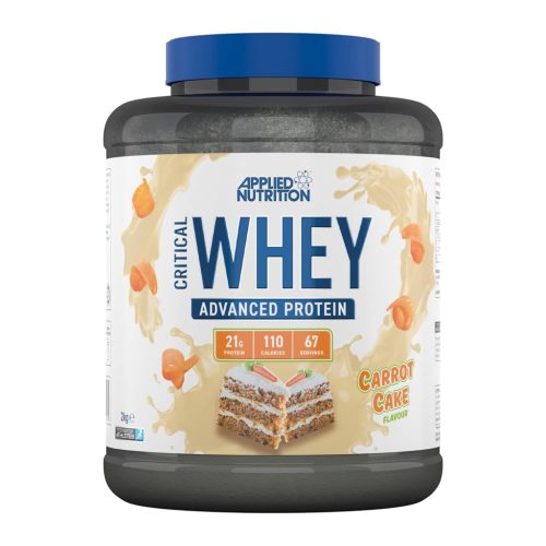 Applied Nutrition Critical Whey 2000g Carrot Cake (Répa Torta) EXP.:2025/11/30