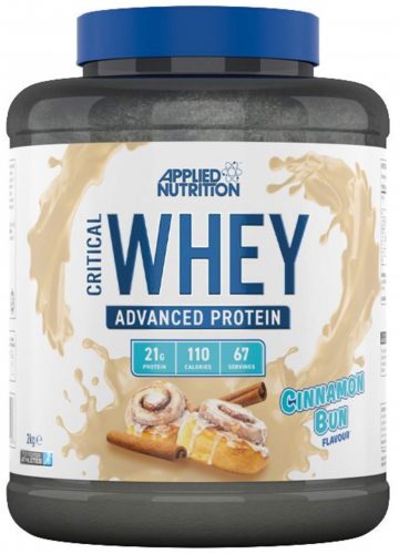Applied Nutrition Critical Whey 2000g Cinnamon Bun (Fahéj)
