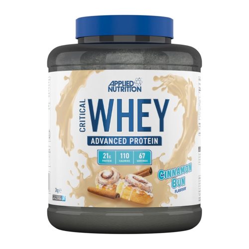 Applied Nutrition Critical Whey 2000g Cinnamon Bun (Fahéj)