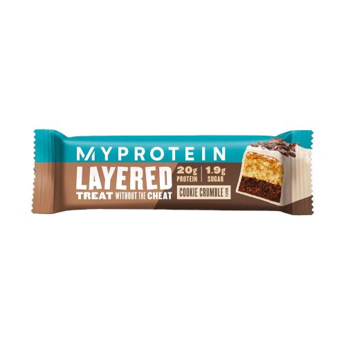 Myprotein Layered Protein Bar 60g Cookies & Cream (Sütikrém)