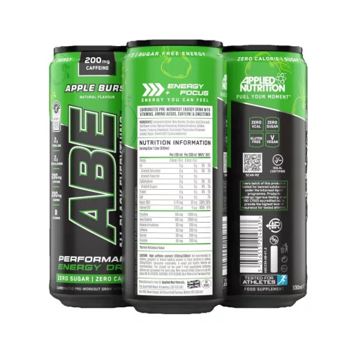 Applied Nutrition ABE RTD 330ml Apple Burst (Alma)