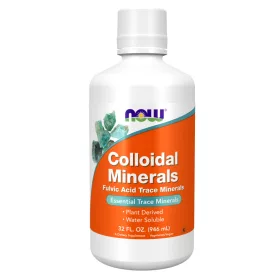   Now Foods Colloidal Minerals Fulvic Acid With Trace Minerals 946ml Unflavored (Ízesítetlen)
