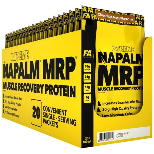 Fitness Authority Karton Xtreme Napalm MRP 20x100g Chocolate (Csokoládé)