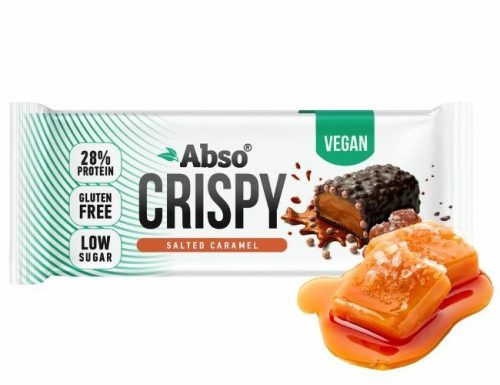 Absorice Karton Abso Bar Crispy 16x50g Salted Caramel (Sós Karamell)