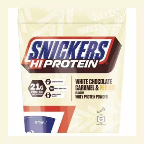 S&M Protein Powder HiProtein 455g SNICKERS WHITE (Fehércsokoládé)
