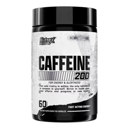 Nutrex Caffeine 200 Energy & Alertness 60 Capsules 60 Kapszula