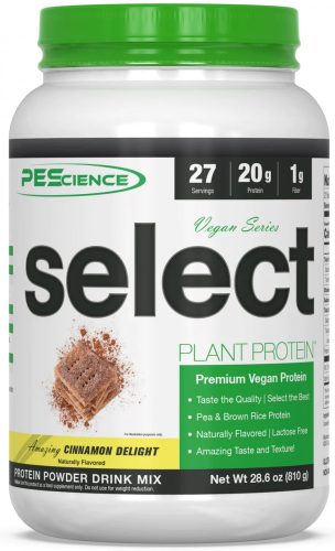 PEScience Vegan Series Select Protein 907g Cinnamon (Fahéj)