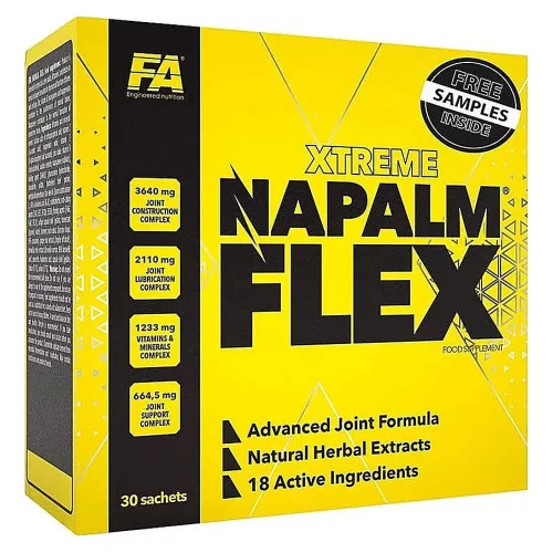 Fitness Authority Xtreme Napalm Flex 30 Sachets 30 Tasak