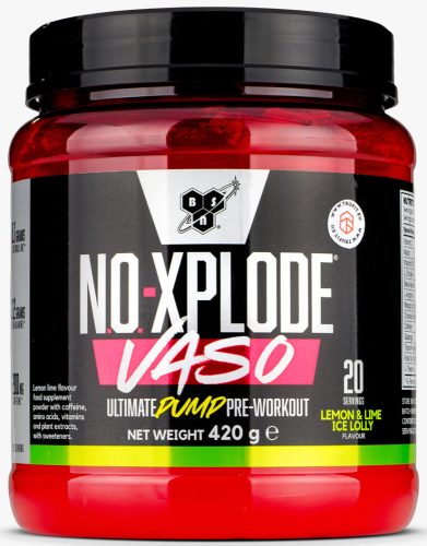BSN No-Xplode VASO 420g Lemon & Lime Ice Lolly (Citrom)