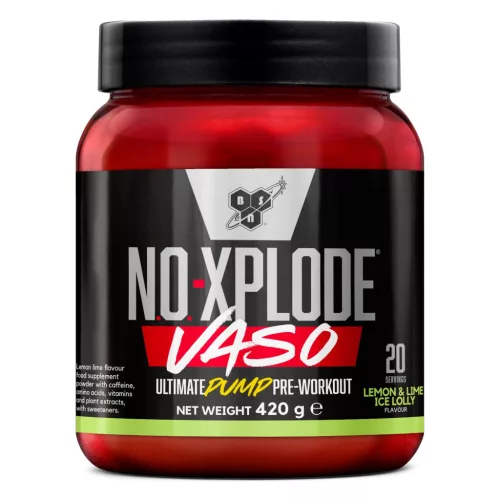 BSN No-Xplode VASO 420g Lemon & Lime Ice Lolly (Citrom) EXP.:2027/01/31