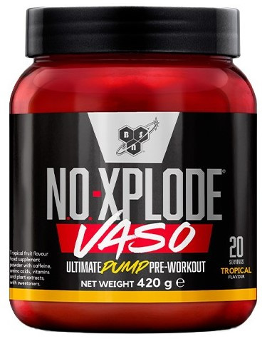 BSN No-Xplode VASO 420g Tropical (Trópusi Gyümölcs)