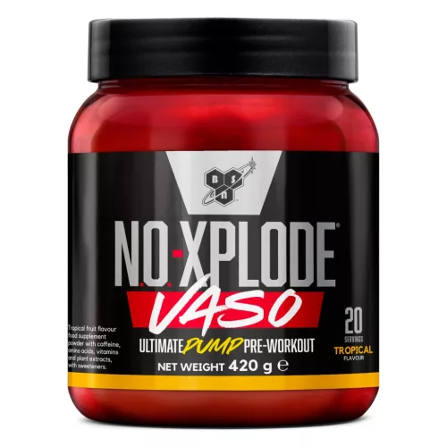 BSN No-Xplode VASO 420g Tropical (Trópusi Gyümölcs) EXP.:2027/01/31