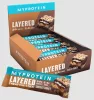 Myprotein Karton Layered Bar 12x60g Triple Chocolate Fudge (Csokoládé) EXP.:2027/01/27