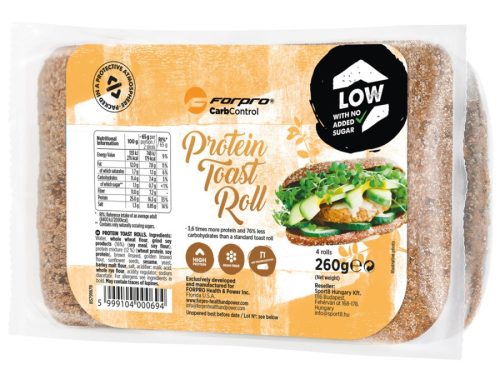 Forpro Karton Protein Toast Roll 12x260g