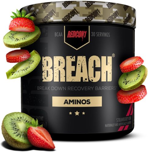 Redcon1 Breach Aminos 300g Strawberry Kiwi (Eper Kiwi)