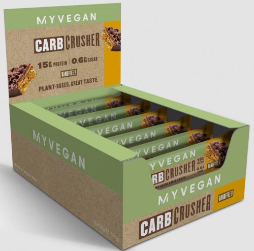 Myprotein Karton Myvegan Carb Crusher 12x60g Banoffee (Banán)