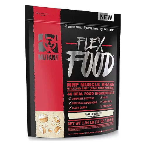 Mutant Flex Food 880g Vanilla Cupcake (Vanília)