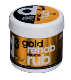 d3 Gold Rehab Rub 200g Aktivitás Utáni Hűsítő És Regeneráló Krém