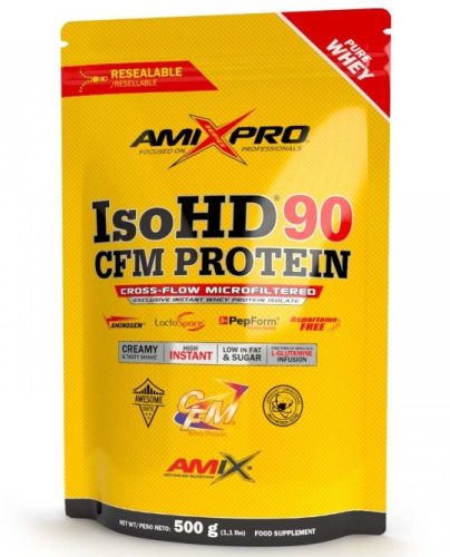 AMIX Iso HD 90 CFM Protein 500g Double Dutch Chocolate (Csokoládé)