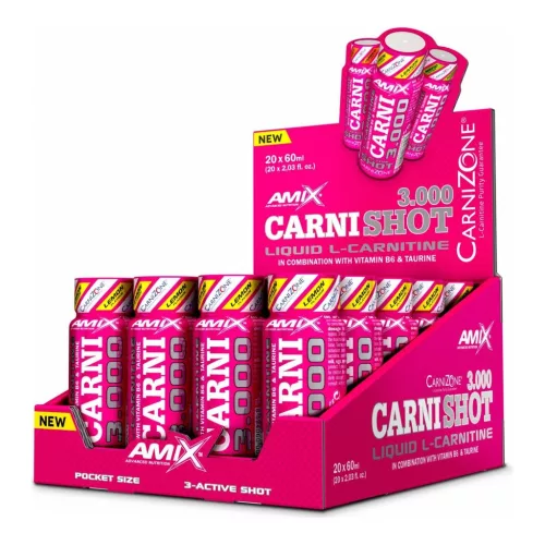 AMIX Karton CarniShot 3000 20x60ml Lemon (Citrom)