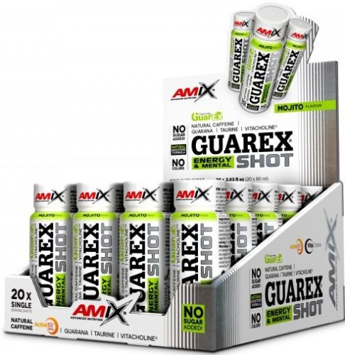 AMIX Karton Guarex Energy & Mental Shot 20x60ml Mojito (Mojito)