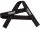 Gaspari Nutrition Cotton Straps (Gurtni) Black (Fekete)
