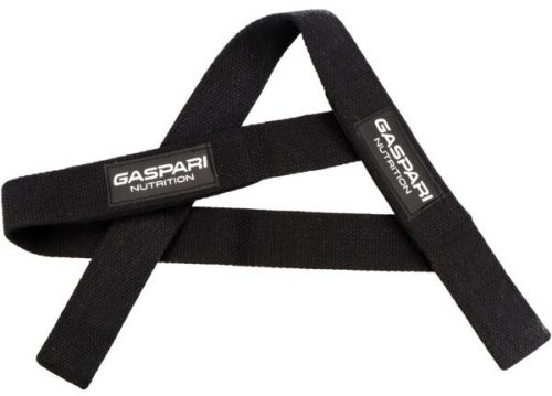 Gaspari Nutrition Cotton Straps (Gurtni) Black (Fekete)
