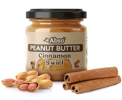 Absorice Abso Cinnamon Swirl Peanut Butter (Mogyoróvaj) 200g