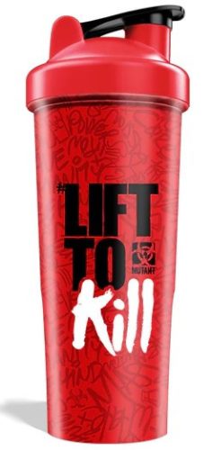 Mutant Lift To Kill Shaker Cup 600ml Red (Piros)