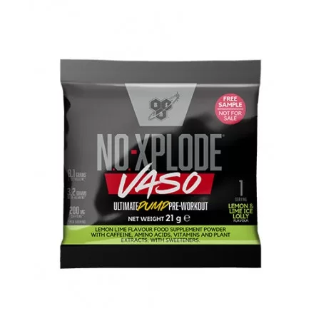 BSN No-Xplode VASO 21g 1 Serving Fruit Punch (Gyümölcspuncs)