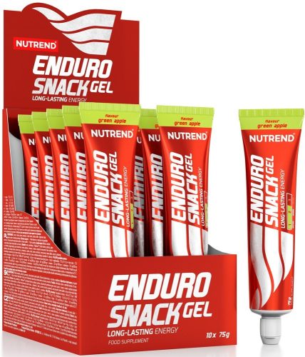 Nutrend Karton Enduro Snack 10x75g Green Apple (Zöldalma)